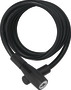 Candados de cable en espiral 3506K/120 black